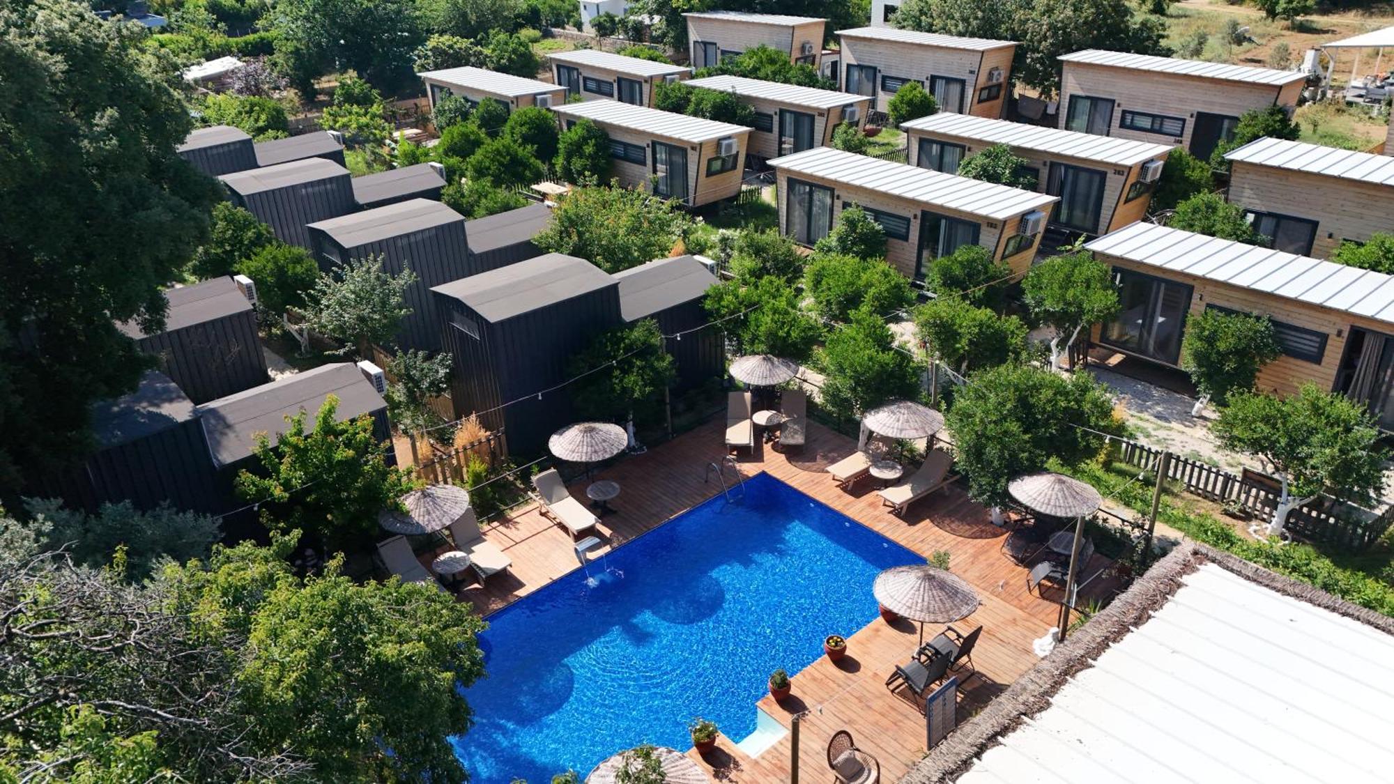 Gaia Tiny Houses Butik Hotel Bodrum Esterno foto